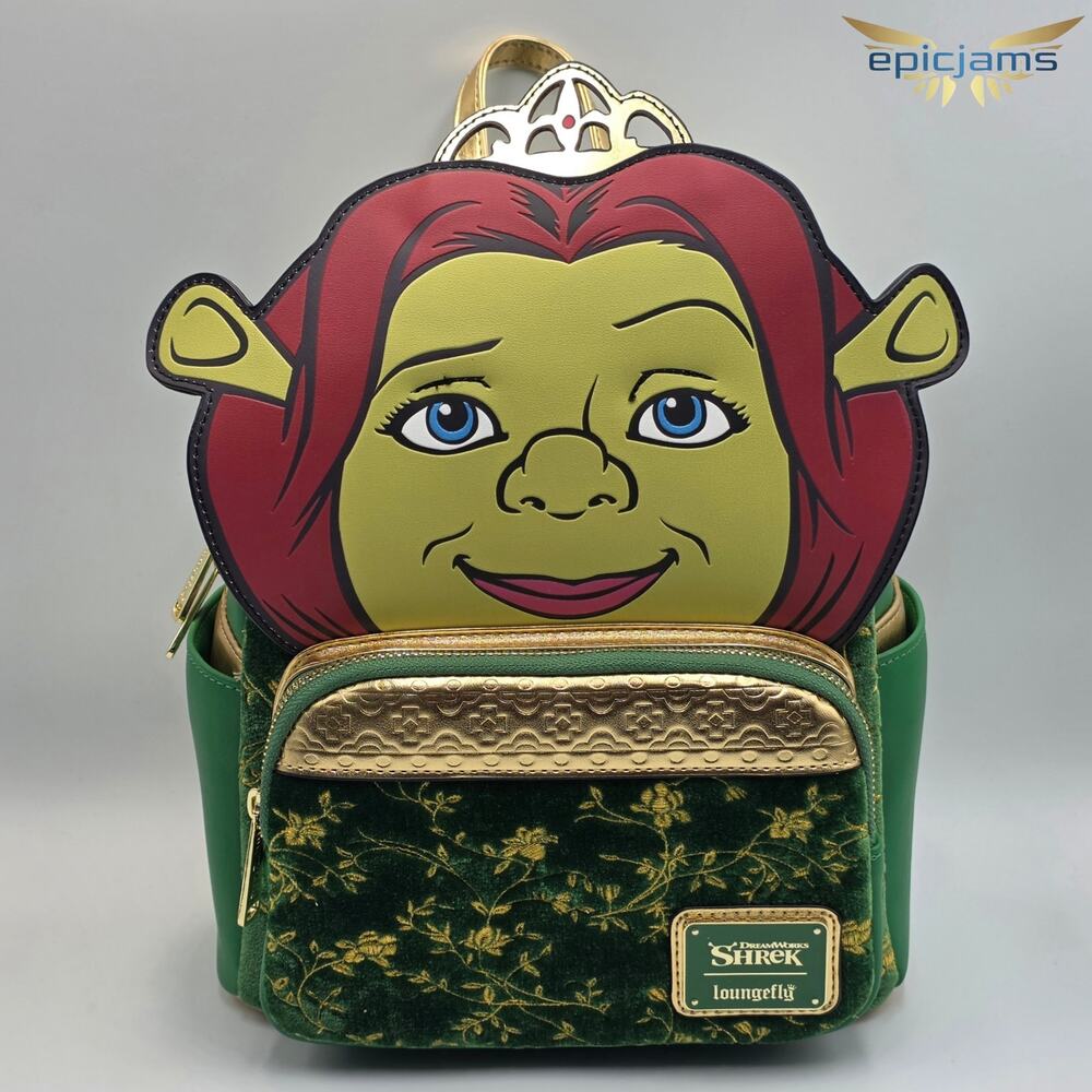 Loungefly DreamWorks Shrek Princess Fiona Cosplay Mini Backpack New